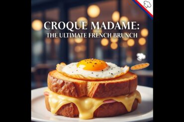 Croque Madame, Ultimate French Brunch! #easyrecipe #food #cooking