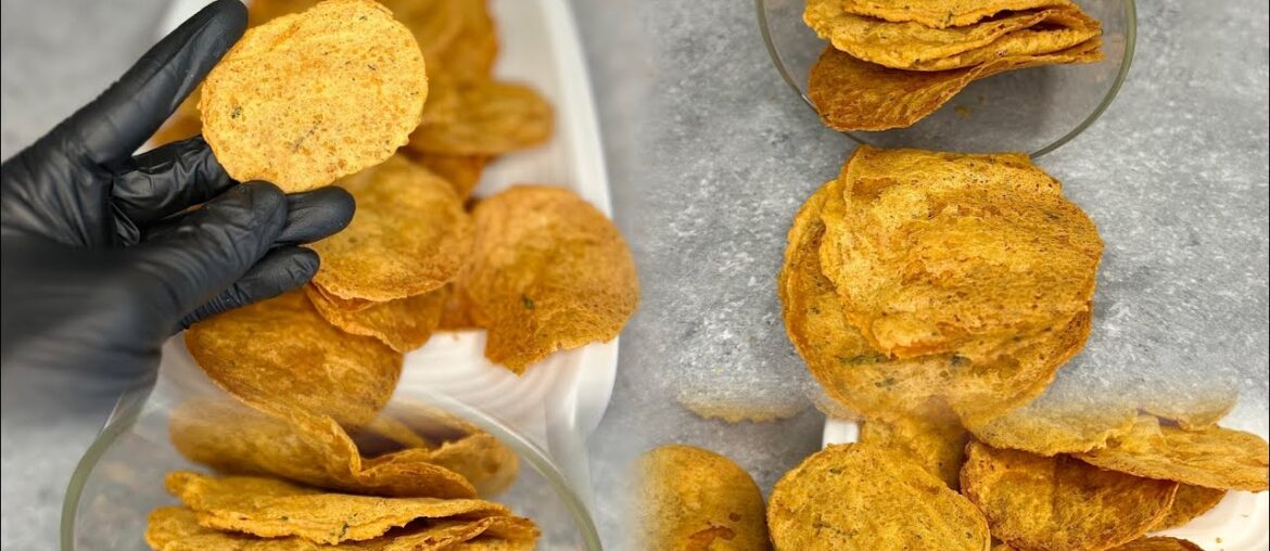 POTATO CHIPS (NO FRYING) EASY STEPS TO MAKE YOUR OWN POTATO CHIPS AT HOME !