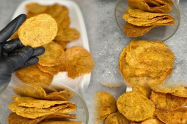 POTATO CHIPS (NO FRYING) EASY STEPS TO MAKE YOUR OWN POTATO CHIPS AT HOME !