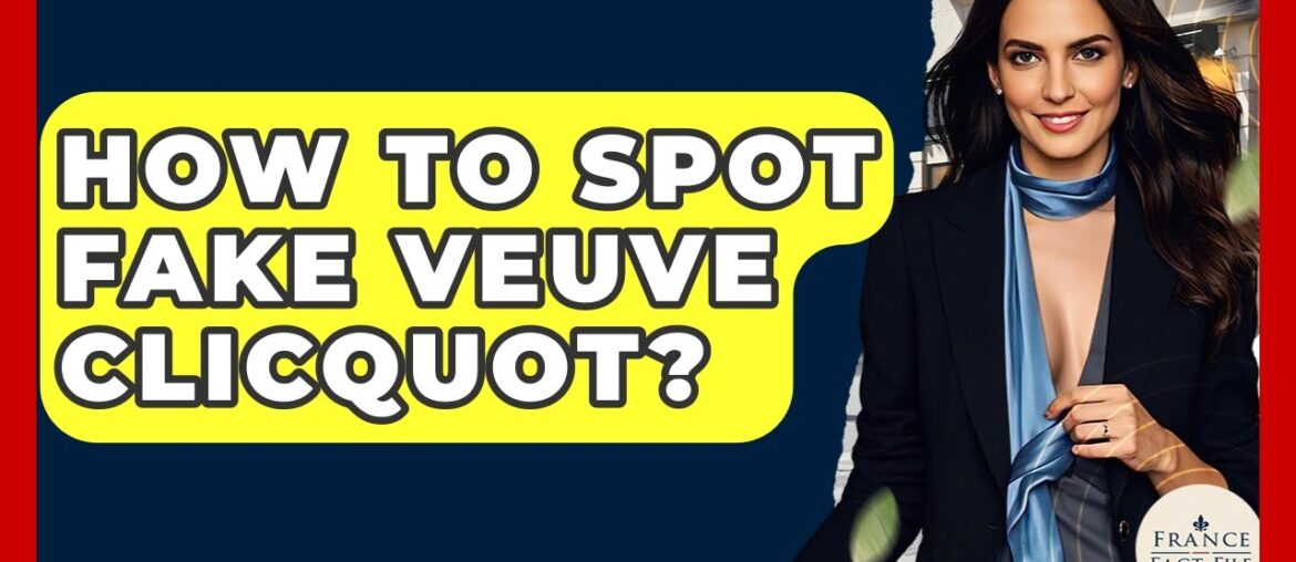 How To Spot Fake Veuve Clicquot? – France Fact File How To Spot Fake Veuve Clicquot? - France Fact File