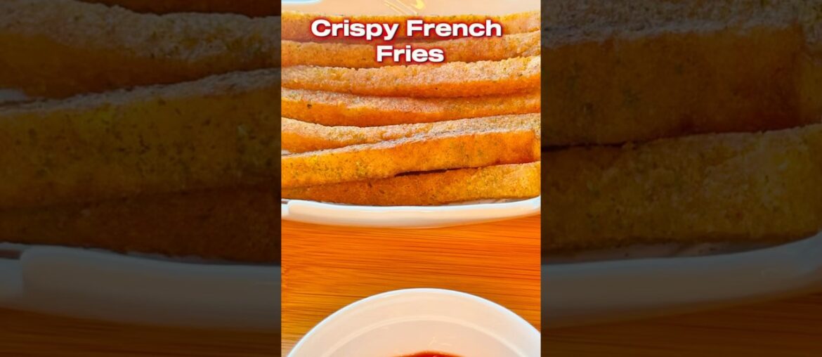 Crispy French Fries recipe | Japanese long fries #snacks #shorts  #goldenfries #easy #potatosticks