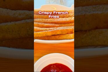 Crispy French Fries recipe | Japanese long fries #snacks #shorts  #goldenfries #easy #potatosticks