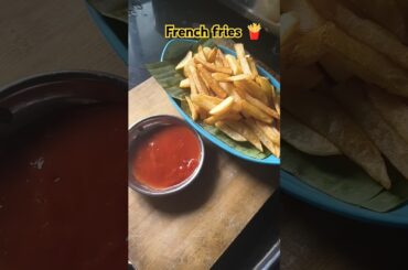 Crunchy French fries #food #potato #viralshorts #potatochips #potatorecipe  #viralfood