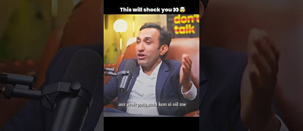 Eating french fries= 25 cigarettes | Raj shamani podcast #rajshamani #shorts