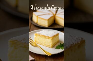 FASTEST VANILLA Custard Slice in 30 Minutes! #shorts