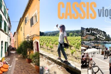 Cassis Travel Vlog | Boat Tour, French Food & Vineyard Wine Tasting in South of France