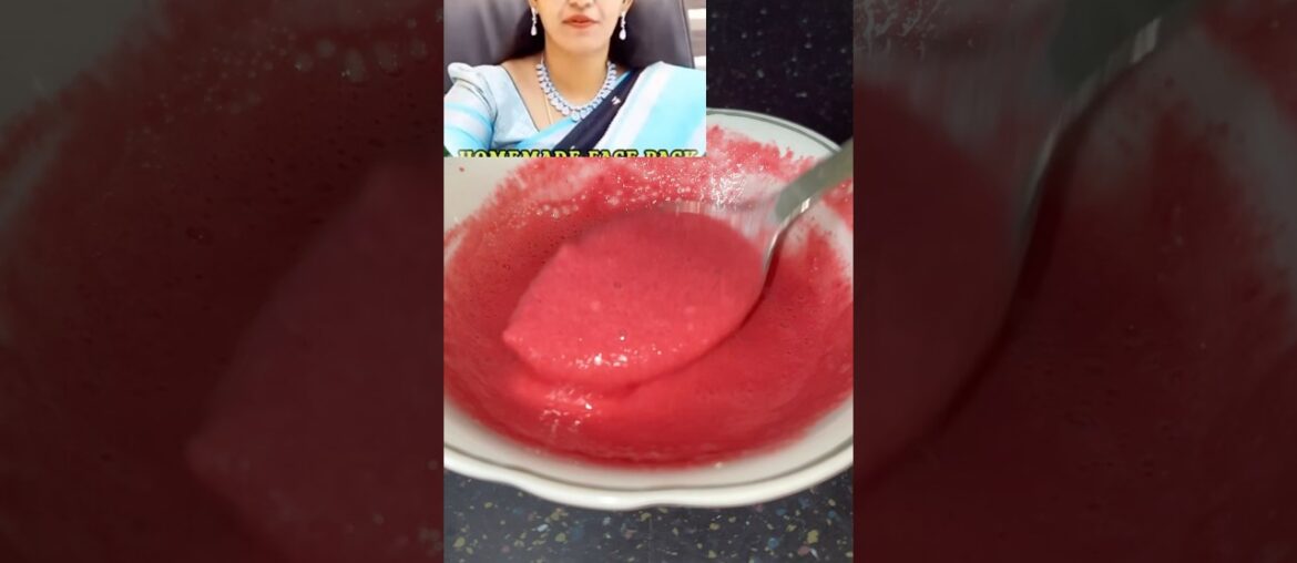 Glow in Minutes ! Homemade Face Pack #france #recipe #skincare #glow #skin #glowingskin #face