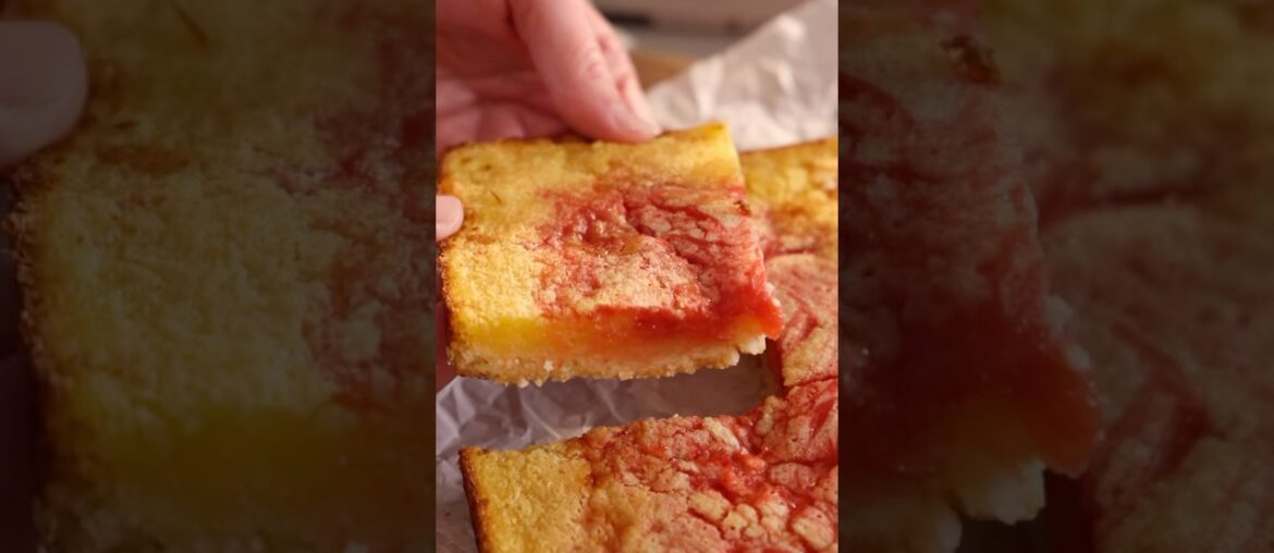 Strawberry Lemonade Bars