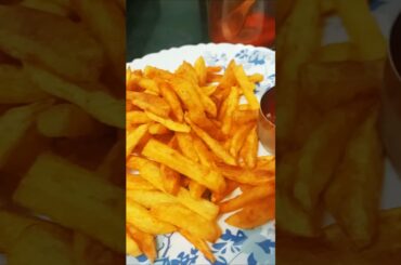 crispy french fries recipe #shorts #shortsvideo #recipe #trending