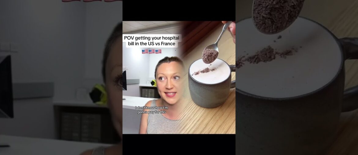 POV getting your hospital bill in the US vs France #france #french #usa #american #healthcare