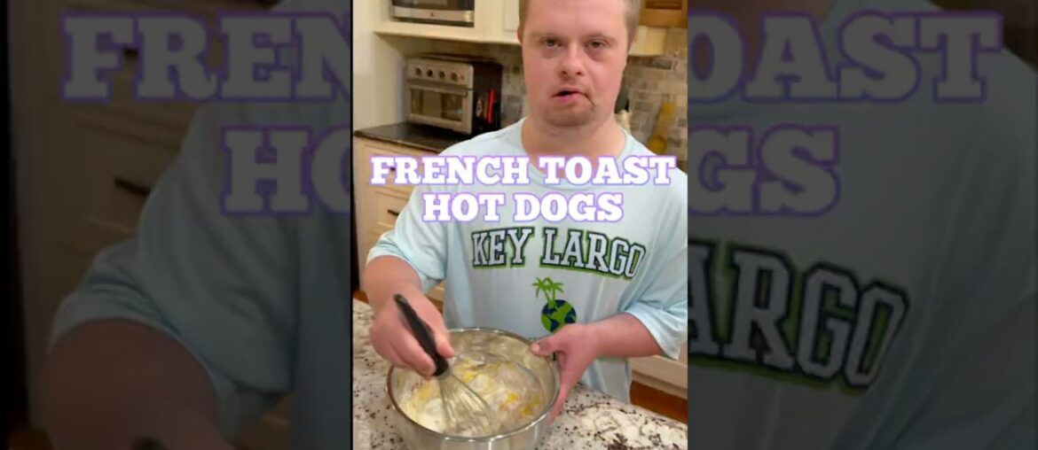 French Toast Hotdogs! @BaconUpBaconGrease #cooking #cookingfood #recipe #food