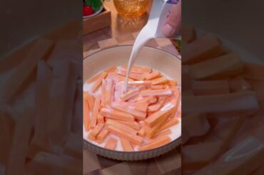 Pour milk over the potatoes and you'll get the most delicious fries #shorts #fries #recipe