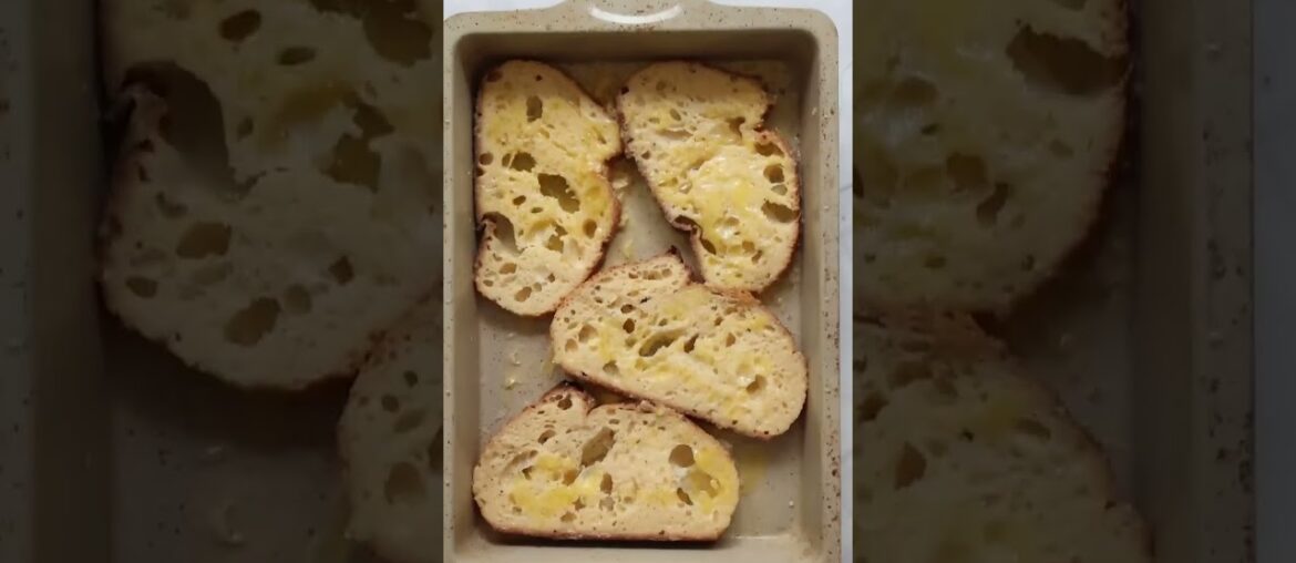 Savoury Sourdough French Toast with Chive Butter | Easy Brunch Recipe