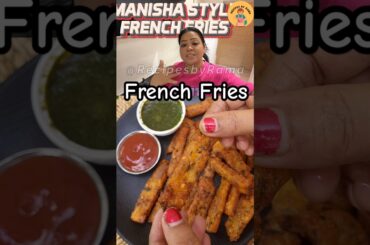 Bharti Singh Unique French Fries Viral Recipe #shorts #bhartisingh #frenchfries