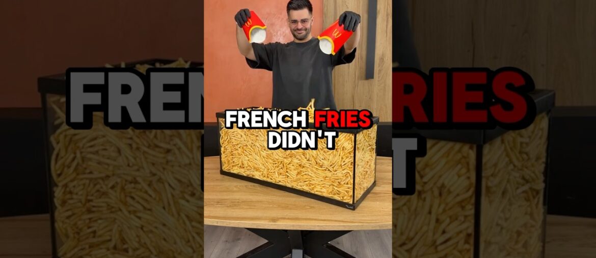 French Fries Lied to Us #shorts #food #facts #belgium