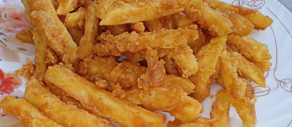 Zinger French Fries Recipe | Crispy Kfc French Fries Recipe | Easy to make Crispy Fries