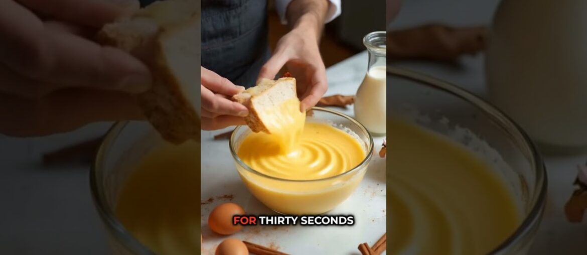 $0.50 Bread Into $15 Restaurant French Toast (Millionaire Chef Trick) $0.50 Bread Into $15 Restaurant French Toast (Millionaire Chef Trick)