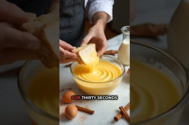 $0.50 Bread Into $15 Restaurant French Toast (Millionaire Chef Trick)