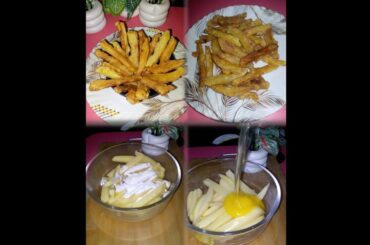 Potato mix flour fried french recipe