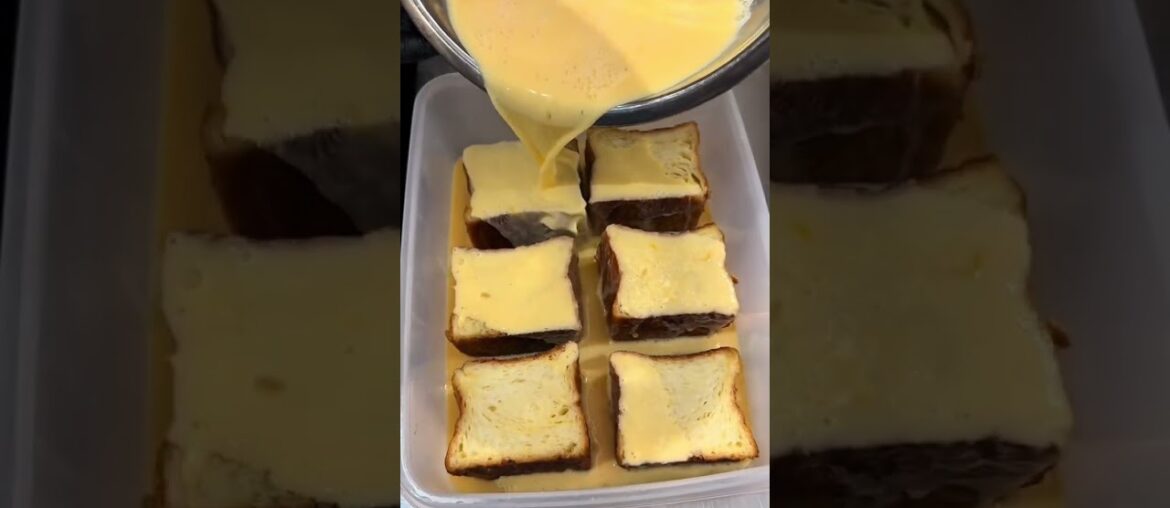 French toast (japanese-style) #japanesefood #food