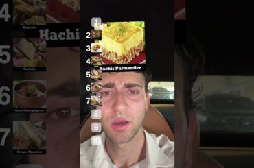 Ranking French food as the son of a chef #fyp #ranking #france #food