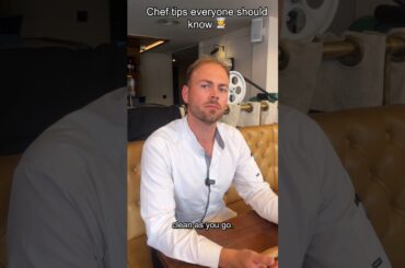 Chef tips everyone should know