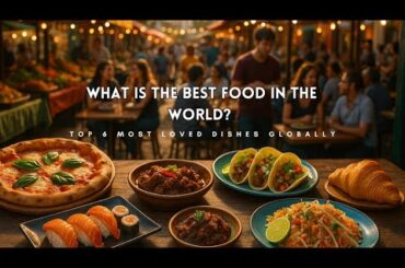 What Is the Best Food in the World? | Top 6 Most Loved Dishes Globally