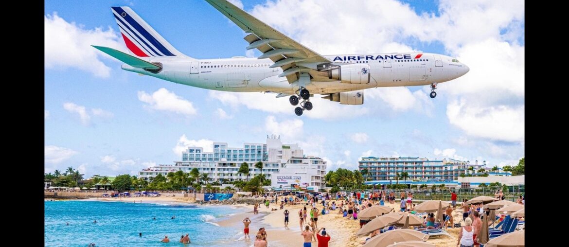 SONESTA MAHO BEACH LOW LANDINGS and JETBLASTS at ST. MAARTEN SONESTA MAHO BEACH LOW LANDINGS and JETBLASTS at ST. MAARTEN