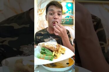 Yummy EATING Delicious Crispy French Fries #asmreating #frenchfries #mukbang #food #shorts