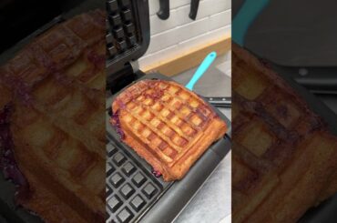 Verry Berry Waffled French Toast #Shorts