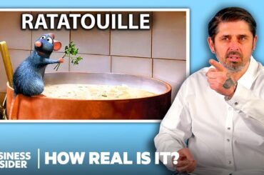 French Chef Rates 'Ratatouille' Cooking Scenes For Realism | How Real Is It? | Insider