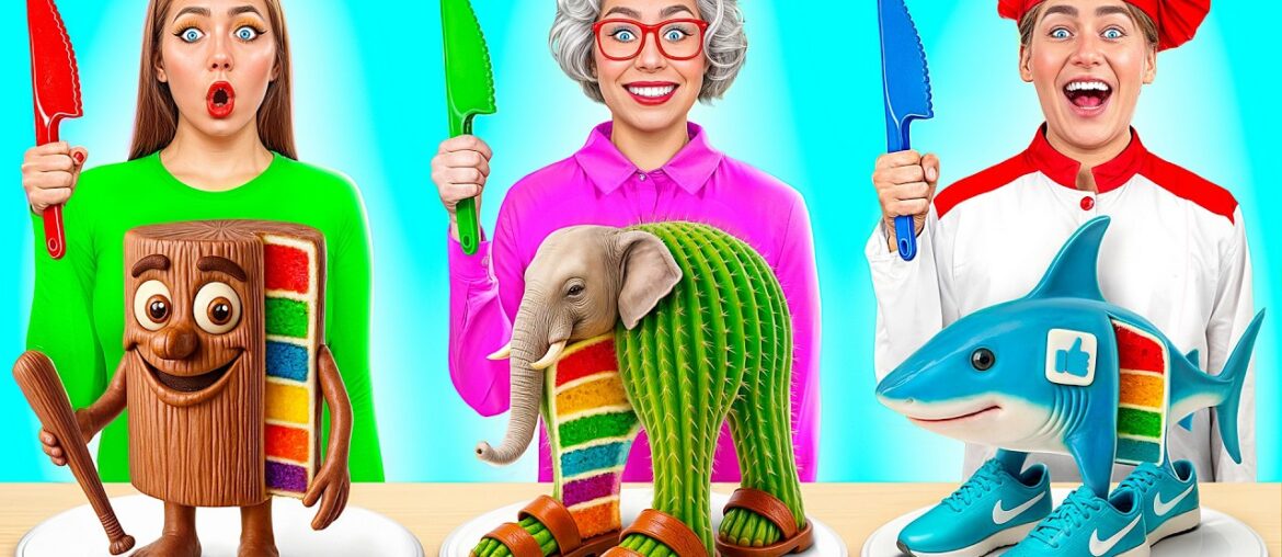 Me vs Grandma Cooking Challenge | Amazing Cooking Hacks by Multi DO Challenge