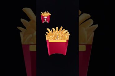 Coloring KFC FRENCH FRIES