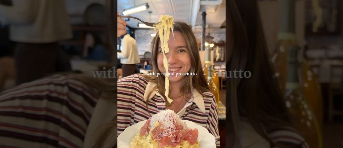 Trying Every Restaurant on the NYT 2025 Top 100 List - Via Carota