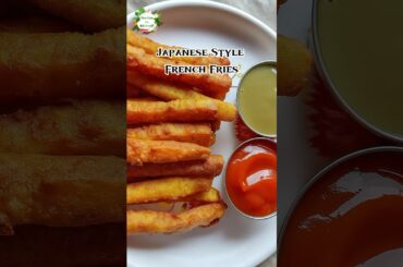 Crispy Japanese French Fries Recipe #cooking #asmr #food #shorts