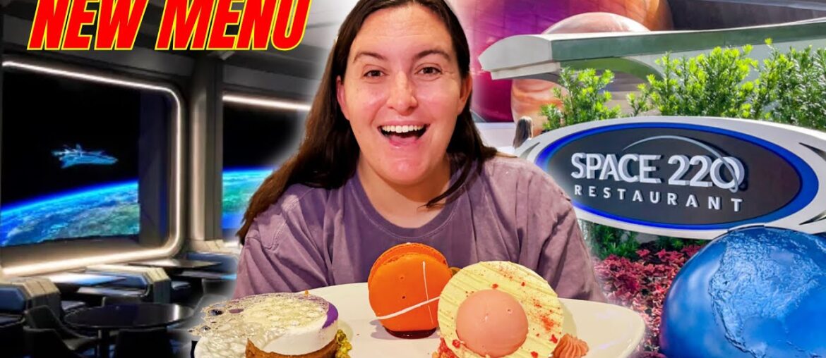 New Menu at Space 220 in Epcot- Worth It? | Disney World Dining