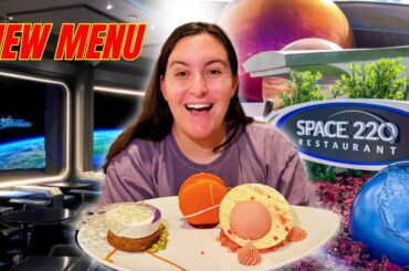 New Menu at Space 220 in Epcot- Worth It? | Disney World Dining