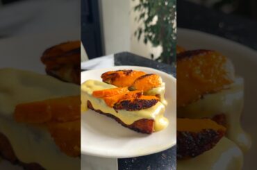 Crispy Mango Butter Toast #shorts