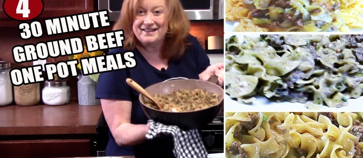 30 Minute Ground Beef One Pot Meals 30 Minute Ground Beef One Pot Meals