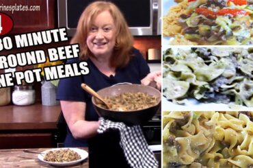 30 Minute Ground Beef One Pot Meals