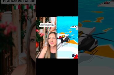 being a tourist in France vs Italy #france #french #italy #italian #learnitalian #learnfrench