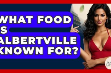 What Food Is Albertville Known For? - France Fact File