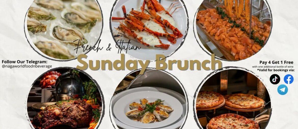 French & Italian Sunday Brunch French & Italian Sunday Brunch