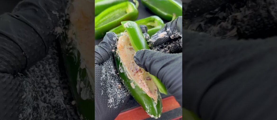 Smoky French Onion BBQ Bacon Jalapeno Poppers Recipe