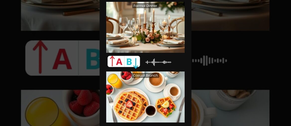Formal Dinner or Casual Brunch? | ClipChoice French