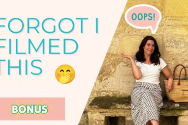 Bonus Market Footage: French Market Finds & a View Worth Moving For