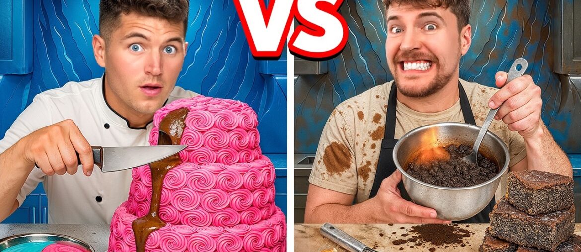 Cooking Challenge vs MrBeast