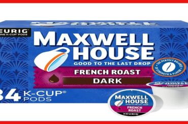 Great product -  Maxwell House French Roast Dark Roast K-Cup Coffee Pods (84 ct Box)