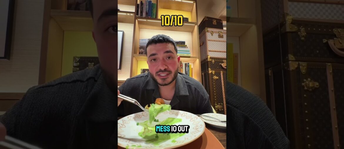 POV: Solo Dinner at The Louis Vuitton Cafe