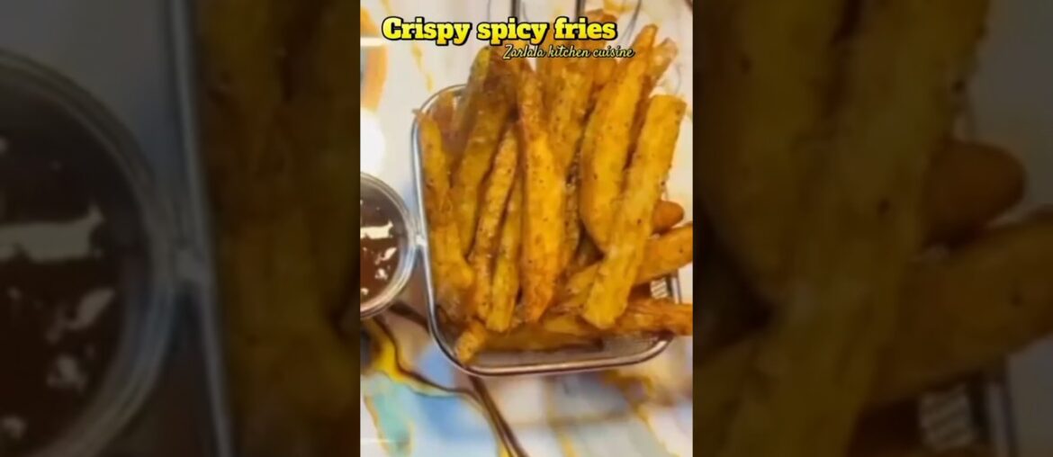 Crispy French Fries Recipe By Zarlala,s Kitchen | How To Make Crispy French Fries Recipe | #crispy
